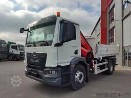 MAN TGM 18.320 4x2 BB 3-Seiten Krankipper FASSI