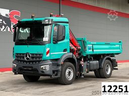 MERCEDES-BENZ Arocs 1832 K 4x2 MEILLER & FASSI F120B LK