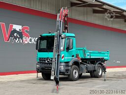 MERCEDES-BENZ Arocs 1832 K 4x2 MEILLER & FASSI F120B LK
