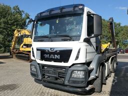 MAN 26.460 TGS 6x2, Hiab FTR18, Funk, Vorlauflenk,AC