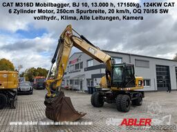 Caterpillar M 316 D OQ70/55 Klima Mobilbagger