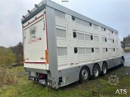 Volvo 540 8x4 livestock truck w/ Finkl body, onspot and