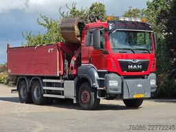 MAN TGS 420 !!6X6!! Z-KRAAN KIPPER NL TRUCK TOP!!