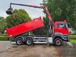 MAN TGS 420 !!6X6!! Z-KRAAN KIPPER NL TRUCK TOP!!