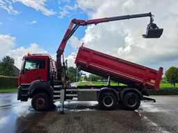 MAN TGS 420 !!6X6!! Z-KRAAN KIPPER NL TRUCK TOP!!