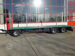 3 Achs 3 Achs Jumbo- Pritschenanhänger mit Steckrungen
