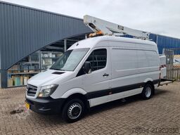 Mercedes-Benz Sprinter 516 CDI 14 M Custers Hoogwerker  Hubar...