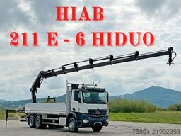 MERCEDES-BENZ ACTROS 2636 *HIAB 211 E-6 HIDUO/FUNK * 6x4