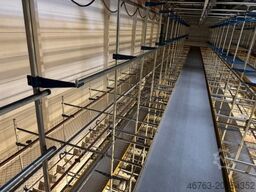 SSI Schäfer Rundrohrhängebahn