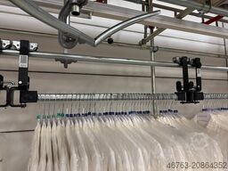 SSI Schäfer Rundrohrhängebahn