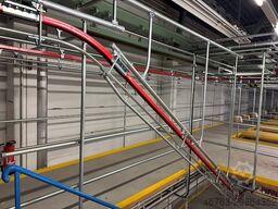 SSI Schäfer Rundrohrhängebahn