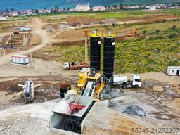 FABO Mobile Concrete Batching Plant 100m³/h Mobile Concrete Batching Plant