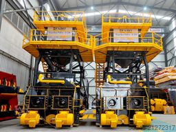 FABO Mobile Concrete Batching Plant 120 m3/h Mobile Concrete Batching Plant