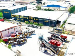 FABO Mobile Concrete Batching Plant 120 m3/h Mobile Concrete Batching Plant