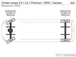 Citroën Jumpy 2.0 // L2 // Premium // GPS // Camera