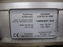 eurolaser LCS G3 XL-1600
