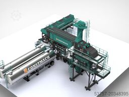 Constmach Asphalt Mix Plant Mobile Asphalt Mix Plant