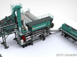 Constmach Asphalt Mix Plant Mobile Asphalt Mix Plant