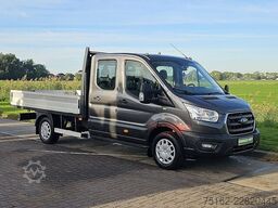 FORD TRANSIT 2.0 Dubbele Cabine Open-Laadbak XL Navi...