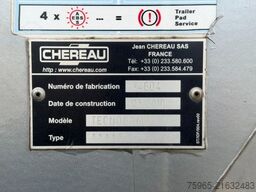 CHEREAU CSD3 TECNOGAM LIFT AXLE TAIL LIFT 1340x250x265 C