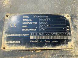Komatsu WA600-6