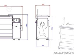 Barsso Peddelmenger 200 L., Type Barmix 200 D