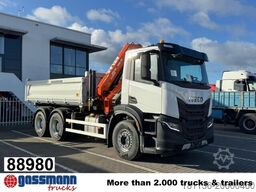 Iveco X-Way AD300X46Z 6x4 mit Kran Atlas AK 206.4E-A2,