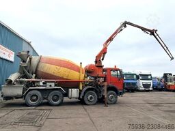 Mercedes-Benz SK 3229B V8 MIXER + 21 METER PUTZMEISTER CONCRE...