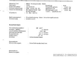 Abus Brückenlaufkran