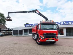 Volvo FMX 420 Kipper+Kraan H.M.F. 1943Z2 Rotor+Grijper