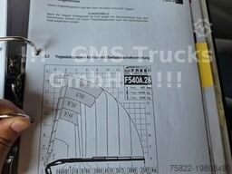 DAF CF / 6X4 / Blatt / F540 Fassi Kran / 28m / WINCH