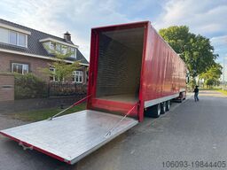 Fruehauf 3 ass oplegger voor vervoer auto.s, motoren ed.