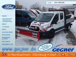 FORD Transit DoKa 350L2 4x4 Winterdienst Streuer Schi