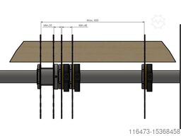 CENA MAKİNE A.Ş. CBE/1/120-800  BOARD&SLAB EDGER MACHINE