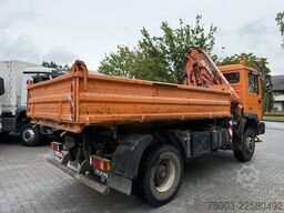 MAN ME 18.250 4X4 Kipper mit Kran Atlas 105.2