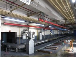 Demag Portalkran Kran KBK2 26x3,4m KBK II Saugheber Vacuumpumpe 2x 50KG