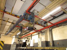 Demag Portalkran Kran KBK2 26x3,4m KBK II Saugheber Vacuumpumpe 2x 50KG