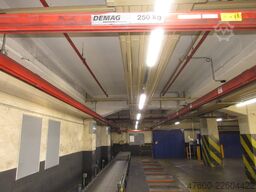 Demag Portalkran Kran KBK2 26x3,4m KBK II Saugheber Vacuumpumpe 2x 50KG