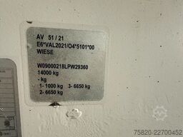 Wiese TA 18 OK TANDEM AANHANGER