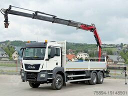 MAN TGS 26.360* FASSI F195A.2.24 / FUNK * 6x4 * TOP