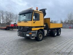 MERCEDES-BENZ Actros 3343 MP1 6x4 Pritsche Kran HMF 20.00 20m/