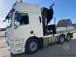 DAF CF85-460 FAS 6x2 Trekker / Bakwagen, HMF Odin 6...