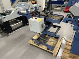 Herzog Heymann KL112-6 Pharmaceutical Folding Machine + Press and Stacking