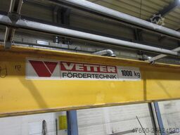 Vetter Kran Drehkran Hallenkran 1000KG TS10 NL 1000Kg 1t L 5,2m Abus Kettenzug