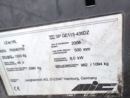 Jungheinrich LE ac 16 L // containerfähig // Triplex // Seitens