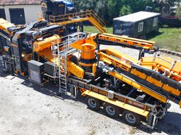 FABO cone crusher / stone crusher 80-100 TPH Cone crusher MCC-100