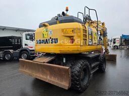 KOMATSU PW 148 / NUR 5400h / Lehnhoff MS 10 / 2 Löffel