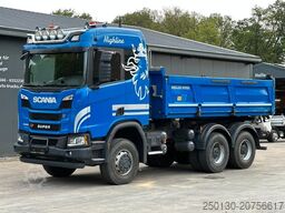 SCANIA R500 XT 6x6 mit Meiler Dreiseiten Kipper