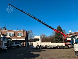 SCANIA R540 Pritsche + Fassi F545 Kran 6x2