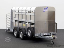 Ifor Williams TA5 HD | 12x6 | DOPPELSTOCK 372X156X183CM VIEHANHÄNGER | 2X LÜFTUNG